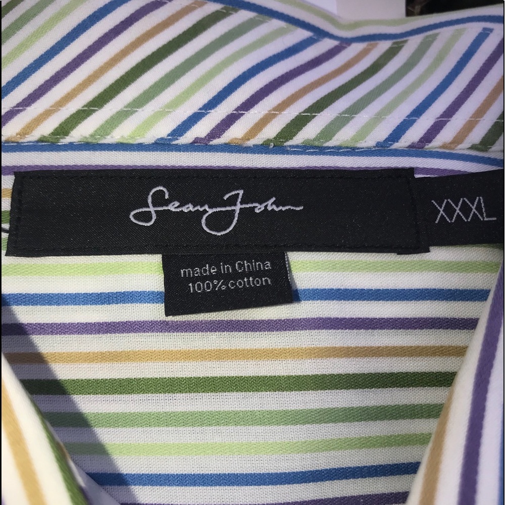 Long Sleeve Sean John Casual or Dress wear